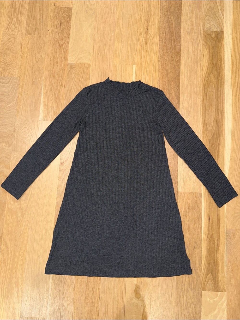 GAP Girls' Gray Long-Sleeve Dress XL